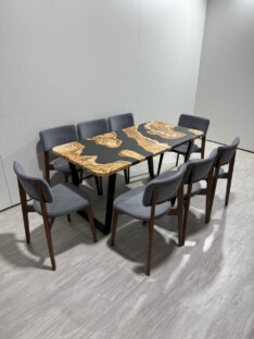 Стол кухонный обеденный прямоугольный дизайнерский лофт THETABLE RU 160х80 2.73/2.1 Стол кухонный обеденный прямоугольный дизайнерский лофт THETABLE RU 160х80 2.73/2.1