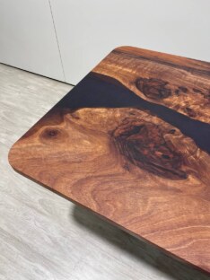 Стол компьютерный прямоугольный дизайнерский лофт THETABLE 250х100 3.1/2.1