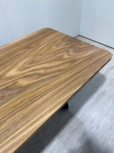 Стол кухонный обеденный прямоугольный дизайнерский лофт THETABLE RU 250х100 8.13/1.1
