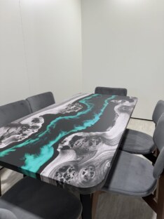 Стол кухонный обеденный прямоугольный дизайнерский лофт THETABLE 160х80 4.18/1.1