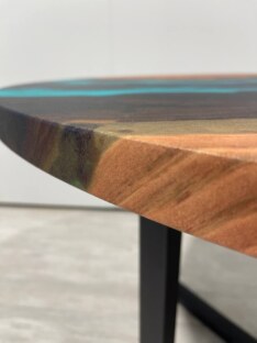 Стол кухонный обеденный круглый дизайнерский лофт THETABLE RU 120х32 4.5/3.1 Стол кухонный обеденный круглый дизайнерский лофт THETABLE RU 120х32 4.5/3.1