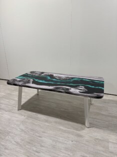 Стол журнальный прямоугольный дизайнерский лофт THETABLE RU 160х80 4.18/5.2