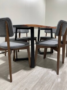 Стол кухонный обеденный прямоугольный дизайнерский лофт THETABLE 140х80 3.12/1.1 Стол кухонный обеденный прямоугольный дизайнерский лофт THETABLE 140х80 3.12/1.1