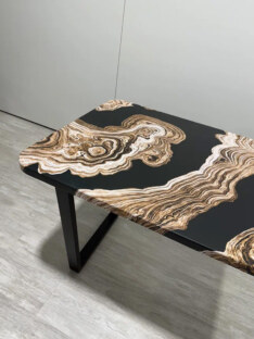 Стол компьютерный прямоугольный дизайнерский лофт THETABLE 160х80 2.71/2.1