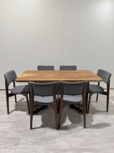 Стол кухонный обеденный прямоугольный дизайнерский лофт THETABLE RU 160х80 9.7/3.1 Стол кухонный обеденный прямоугольный дизайнерский лофт THETABLE RU 160х80 9.7/3.1