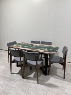 Стол кухонный обеденный прямоугольный дизайнерский лофт THETABLE RU 120х80 4.14/1.1 Стол кухонный обеденный прямоугольный дизайнерский лофт THETABLE RU 120х80 4.14/1.1