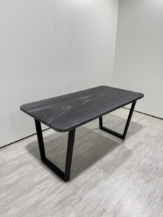 Стол кухонный обеденный прямоугольный дизайнерский лофт THETABLE 140х80 8.11/2.1