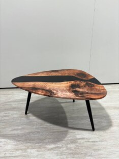 Стол журнальный медиатор дизайнерский лофт THETABLE RU 89х66 3.8/8.1-3