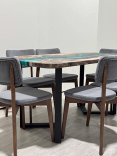 Стол кухонный обеденный прямоугольный дизайнерский лофт THETABLE RU 150х80 4.13/3.1 Стол кухонный обеденный прямоугольный дизайнерский лофт THETABLE RU 150х80 4.13/3.1