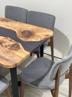 Стол кухонный обеденный прямоугольный дизайнерский лофт THETABLE RU 120х80 3.25/3.1 Стол кухонный обеденный прямоугольный дизайнерский лофт THETABLE RU 120х80 3.25/3.1