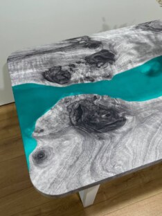 Стол письменный прямоугольный дизайнерский лофт THETABLE RU 160х80 3.43/2.2