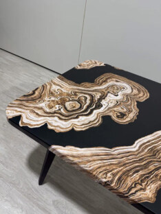 Стол журнальный дизайнерский лофт THETABLE RU 90х60 2.71/7.1