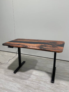 Стол письменный с подъемным механизмом дизайнерский лофт THETABLE RU 180х80 3.1/14.1 Стол письменный с подъемным механизмом дизайнерский лофт THETABLE RU 180х80 3.1/14.1