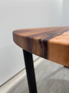 Стол кухонный обеденный овальный дизайнерский лофт THETABLE RU 180х80 5.8/2.1