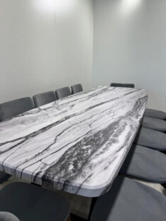 Стол кухонный обеденный евро дизайнерский лофт THETABLE RU 180х80 6.5/2.1