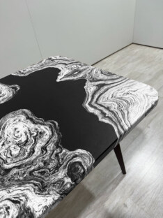 Стол журнальный дизайнерский лофт THETABLE RU 90х60 2.72/7.1