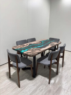 Стол кухонный обеденный прямоугольный дизайнерский лофт THETABLE RU 150х80 4.13/3.1 Стол кухонный обеденный прямоугольный дизайнерский лофт THETABLE RU 150х80 4.13/3.1