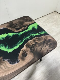 Стол журнальный прямоугольный дизайнерский лофт THETABLE RU 140х80 4.10/7.1