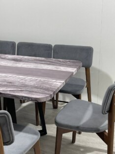Стол кухонный обеденный прямоугольный дизайнерский лофт THETABLE RU 220х90 3.27/1.1 Стол кухонный обеденный прямоугольный дизайнерский лофт THETABLE RU 220х90 3.27/1.1