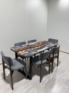 Стол кухонный обеденный прямоугольный дизайнерский лофт THETABLE RU 120х80 4.20/2.1 Стол кухонный обеденный прямоугольный дизайнерский лофт THETABLE RU 120х80 4.20/2.1