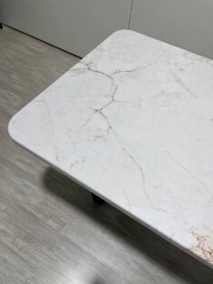 Стол письменный прямоугольный дизайнерский лофт THETABLE RU 200х90 2.40/2.1