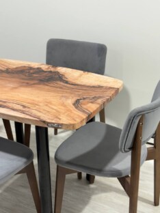 Стол кухонный обеденный евро дизайнерский лофт THETABLE RU 102х69 12.5/11.1