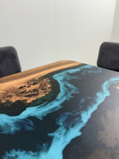 Стол 100х70 см кухонный обеденный прямоугольный THETABLE RU 4.5/20.1