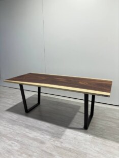 Стол офисный прямоугольный дизайнерский лофт THETABLE RU 250х100 14.1/2.1-П