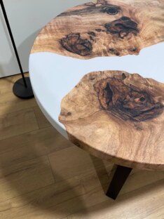Стол кухонный обеденный овальный дизайнерский лофт THETABLE RU 180х80 3.18/1.1