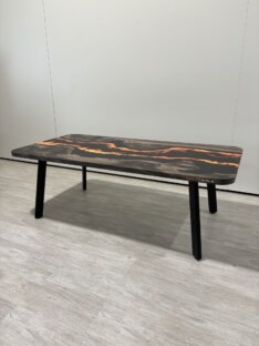 Стол журнальный прямоугольный дизайнерский лофт THETABLE RU 140х80 4.11/5.1
