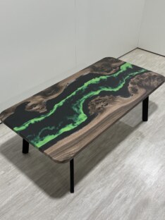 Стол журнальный прямоугольный дизайнерский лофт THETABLE RU 160х80 4.10/5.1