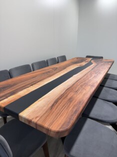 Стол кухонный обеденный прямоугольный дизайнерский лофт THETABLE RU 250х100 5.8/3.1 Стол кухонный обеденный прямоугольный дизайнерский лофт THETABLE RU 250х100 5.8/3.1