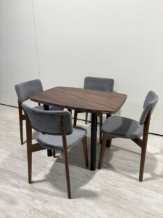 Стол кухонный обеденный евро дизайнерский лофт THETABLE RU 102х69 6.4/11.1