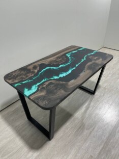 Стол письменный прямоугольный дизайнерский лофт THETABLE RU 140х80 4.9/2.1 Стол письменный прямоугольный дизайнерский лофт THETABLE RU 140х80 4.9/2.1