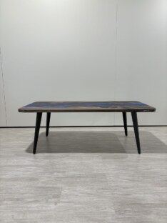 Стол журнальный прямоугольный дизайнерский лофт THETABLE RU 140х80 4.8/7.1