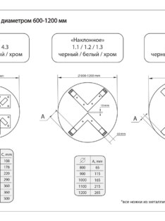 Стол журнальный круглый дизайнерский лофт THETABLE RU 60х32 4.5/5.1