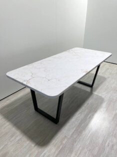 Стол письменный прямоугольный дизайнерский лофт THETABLE RU 200х90 2.40/2.1