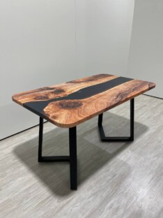 Стол кухонный обеденный прямоугольный дизайнерский лофт THETABLE RU 140х80 3.12/1.1 Стол кухонный обеденный прямоугольный дизайнерский лофт THETABLE RU 140х80 3.12/1.1