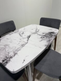 Стол кухонный обеденный евро дизайнерский лофт THETABLE RU 102х69 7.4/11.3 Стол кухонный обеденный евро дизайнерский лофт THETABLE RU 102х69 7.4/11.3