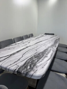 Стол кухонный обеденный евро дизайнерский лофт THETABLE RU 220х90 6.5/2.1 Стол кухонный обеденный евро дизайнерский лофт THETABLE RU 220х90 6.5/2.1