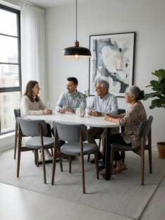 Стол кухонный обеденный овальный дизайнерский лофт THETABLE RU 140х80 2.23/3.1