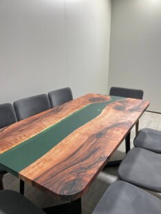 Стол кухонный обеденный прямоугольный дизайнерский лофт THETABLE RU 160х80 3.10/1.1