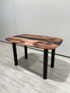 Стол журнальный евро дизайнерский лофт THETABLE RU 90х60 3.8/12.1