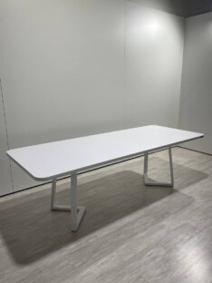 Стол кухонный обеденный прямоугольный дизайнерский лофт THETABLE RU 250х100 2.23/1.2