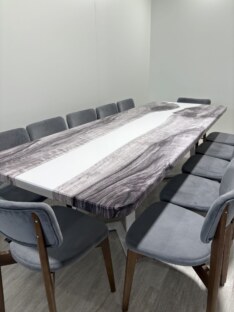 Стол кухонный обеденный прямоугольный дизайнерский лофт THETABLE RU 250х100 3.23/1.2 Стол кухонный обеденный прямоугольный дизайнерский лофт THETABLE RU 250х100 3.23/1.2