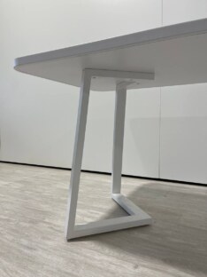 Стол кухонный обеденный прямоугольный дизайнерский лофт THETABLE RU 180х80 2.23/1.2