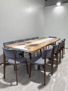 Стол кухонный обеденный прямоугольный дизайнерский лофт THETABLE RU 250х100 3.24/1.2 Стол кухонный обеденный прямоугольный дизайнерский лофт THETABLE RU 250х100 3.24/1.2