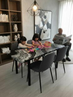 Стол кухонный обеденный прямоугольный дизайнерский лофт THETABLE RU 140х80 2.72/11.1