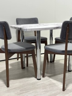Стол кухонный обеденный евро дизайнерский лофт THETABLE RU 102х69 7.4/11.3 Стол кухонный обеденный евро дизайнерский лофт THETABLE RU 102х69 7.4/11.3