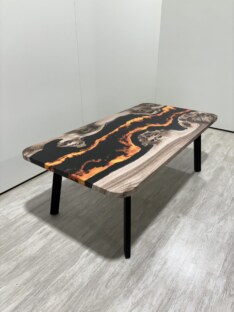 Стол журнальный прямоугольный дизайнерский лофт THETABLE RU 160х80 4.15/5.1